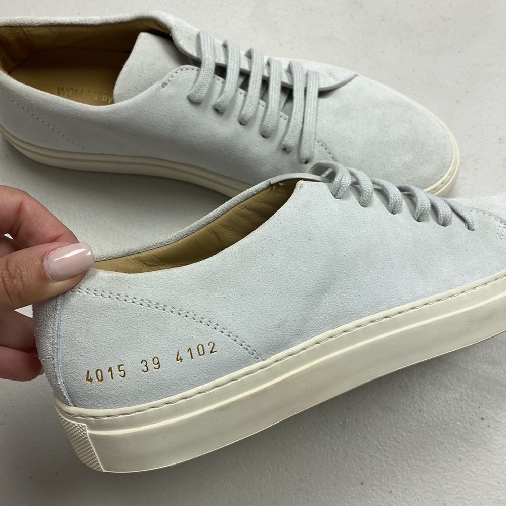 Woman by Common Project Suede Sneakers - Picture 2 of 4